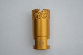 Diamond Core Bit for Grinder 1 in Dry Cut Porcelain Concrete Ceramic and... - $33.66