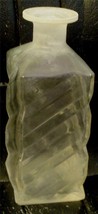 Vintage Iridescent Glass Liquor Decanter, GOOD CONDITION, NICE PATTERN - £11.89 GBP