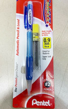 NEW Pentel Cometz 0.9mm Thick Line Mechanical Pencil Blue Barrel w/Lead ... - £4.39 GBP