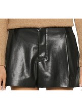 Pants Leather Hot Shorts Short Womens Women Pant Size Wear Mini High Bla... - $99.00