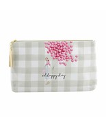 Oh Happy Day Balloon Girl Moomooi Oil Cloth Pouch Case Clutch Purse Bag 16&quot; - $44.80 CAD