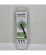 Waterpik OTRB-3WB Oscillating Tooth Brush Heads Triple Clean 3 Pack Black - £15.13 GBP