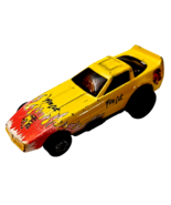 Vintage 1986 Road Champs Funny Car Yellow Fire Cat Dragster with Red Flames - €2,47 EUR