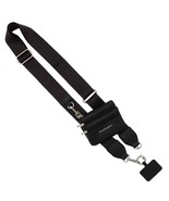 Clip &amp; Go Phone Purse Crossbody Strap Zippered Pouch Black - $677.40 MXN