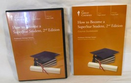 How To Become a SuperStar Student 2nd Ed  3 DVD &amp; Guidebook - The Great Courses - £13.89 GBP
