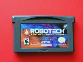 Robotech: The Macross Saga Nintendo Game Boy Advance Authentic Works - $14.93