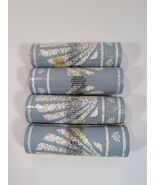 Beach Nautical Coastal Seashell Wallpaper Border Blue Gray White 15' L x... - $19.69