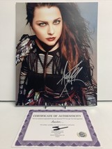 Amy Lee (Evanescence) Signed Autographed 8x10 glossy photo - AUTO COA - $62.84