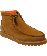 Men&#39;s TAYNO Wallabee Style Chukka Boots Soft Micro Suede MOJAVE S Camel - $116.91 CAD