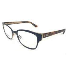Christian Dior Eyeglasses Frames Montaigne n12 MXQ Blue Tortoise Gold 50... - £108.35 GBP