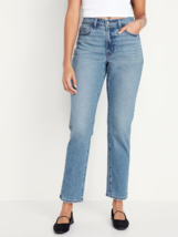 Old Navy Curvy OG Straight Ankle Jeans Women 12 Petite Blue High Rise Co... - £23.15 GBP