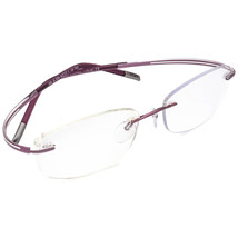 Silhouette Eyeglasses 4393 40 6204 5363 Titan Purple Rimless Austria 52[... - £157.31 GBP