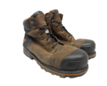 Timberland PRO Men&#39;s 6&quot; Boondock Comp. Toe WP Work Boots 91631 Brown Siz... - £61.72 GBP