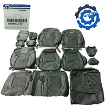 New OEM Katzkin Black Leather Seat Covers for 2019 Jeep Cherokee 68428009AA - $1,400.00
