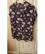 NEW Womens' Cap Sleeve V Neck Pleione Brand Size XL - $7.99