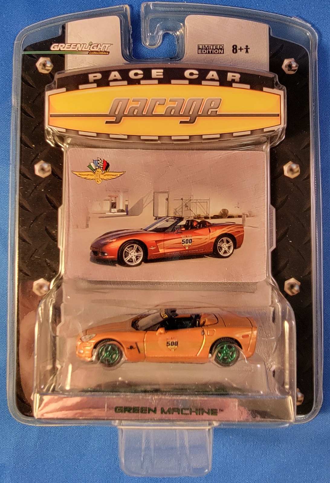 Primary image for 2007 Chevy Corvette Indy Pace Car Green Machine 1:64 by Greenlight