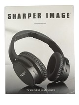 Sharper image Headphones 206077-01 435228 - $59.00