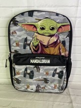 Disney Star Wars Mandalorian The Child Grogu School Backpack Bag Tech Sleeve NEW - £19.38 GBP