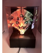 Vintage Yirng Shehng Fiber Optic Peacock Light 1987 Music Box Unique - $665.86 MXN