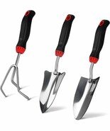 Garden Tool Set - 3 Piece Stainless Steel Heavy Duty Gardening Kit Inclu... - €12,11 EUR