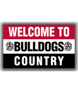 Georgia Bulldogs Flag 90x150cm 3x5ft Welcome To Bulldogs Country Fan Bes... - $14.95