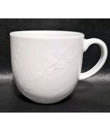 Denby-Langley White Trace Mug 3 3/8 in  Discontinued - $455.93 MXN