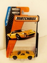 Matchbox 2015 #022 Yellow Ford GT40 Sports Car MBX Adventure City Series... - $9.99