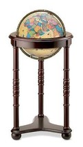 Replogle Lancaster Illuminated 12 Inch Floor World Globe, Antique - £271.85 GBP