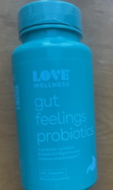 Love Wellness Gut Feelings Probiotic - New - 12/24 Exp. - £20.03 GBP