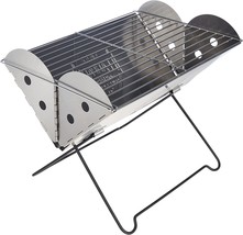 Uco Flatpack Portable Stainless Steel Grill And Fire Pit - £36.87 GBP