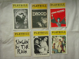 Broadway Playbill musicals choice of show from lot 1980s - $94.23 MXN+