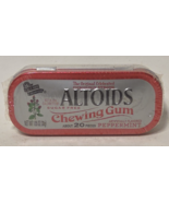 Altoids Peppermint Sugar Free Chewing Gum Sealed Collectible Tin NOS Exp... - $753.77 MXN