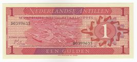 Netherlands Antilles, 1 Gulden, 1970, P20, UNC, - $10.45