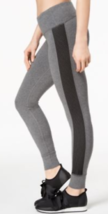 Ideology Mesh Trim Solid Color Performance Yoga Leggings - $25.00