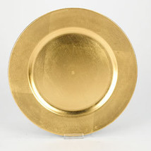 GIBSON  GOLDEN CIRCLE  CHARGER PLATE (NEW) ROUND 13&quot; - £19.66 GBP