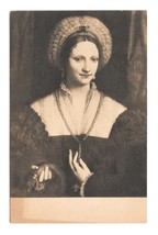 Portrait of a Lady Artist Luini Painting National Gallery of Art DC Postcard - £3.91 GBP