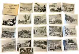 Photographs US Marine Corps WWII Saipan Operation 20 Photos June 1944 Set No. 1 - £92.79 GBP