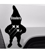 Pittsburgh Steelers Gnome 10&quot; x 20&quot; Vinyl Car Truck DECAL  Window STICKE... - $20.40 CAD