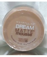 Maybelline Dream Matte Mousse Foundation Honey Beige 4 Medium .64oz Sealed - $13.50