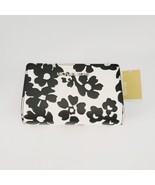 Michael Kors Jet Set Travel Medium Bifold Zip Coin Wallet Black Embossed - $107.31 CAD
