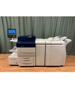 Xerox Color C60 Copier Printer Scanner Production Finisher Fiery Low Met... - $7,425.00