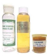 LUBRICANT OIL GEAR GREASE Non-Toxic Cedar SMOKE FLUID for O Gauge TRAINS - $438.52 MXN