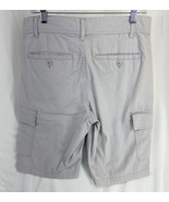 Men&#39;s Size 30&quot; Lazer Co. Cargo Shorts Beige Some Wear Distressed - $19.53 CAD