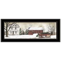 Billy Jacobs Christmas Trees Print, Ready to Hang Black Frame Art - $57.99