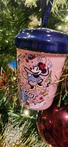 NWT Disney Parks Epcot Minnie Starbucks Tumbler Ornament - £37.39 GBP