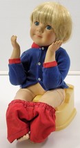 *R2) 1992 Danbury Mint Brian Potty All Grown Up Porcelain Doll by Elke Hutchens - $29.69