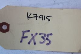2006-2008 INFINITI FX35 2WD REAR HATCH TRUNK LICENSE PLATE LIGHT LENS K7915 image 4