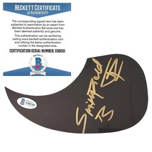 SmithField Country Music Signed Pick Guard for Acoustic Guitar Beckett Autograph - £75.56 GBP