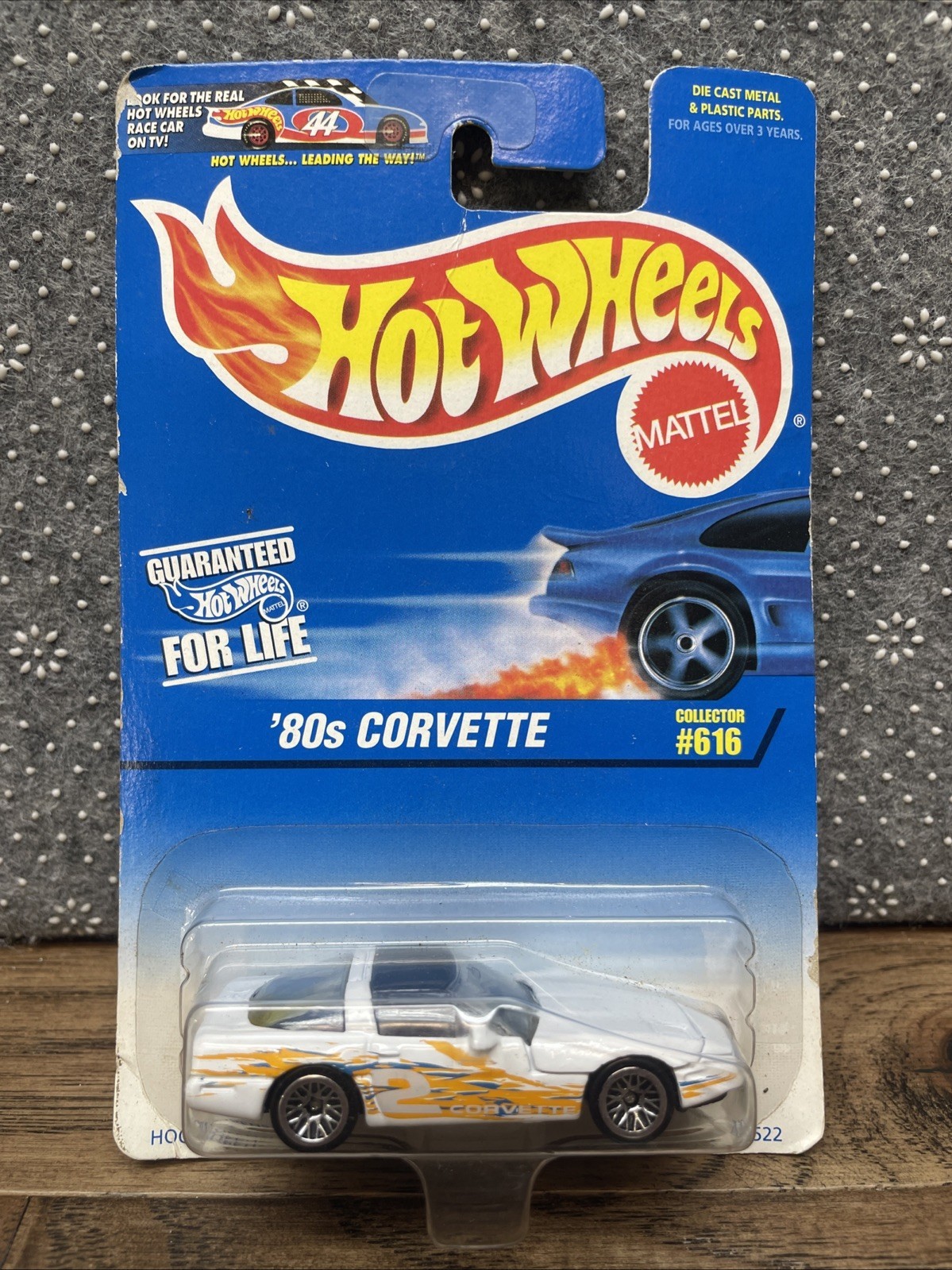 HotWheels 80&#39;s Corvette Collector #616 SH Die Cast Car - $19.79