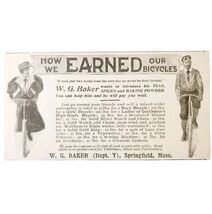 Baker Teas Spices Baking Powder 1897 Advertisement Victorian Bicycle ADB... - €8,58 EUR